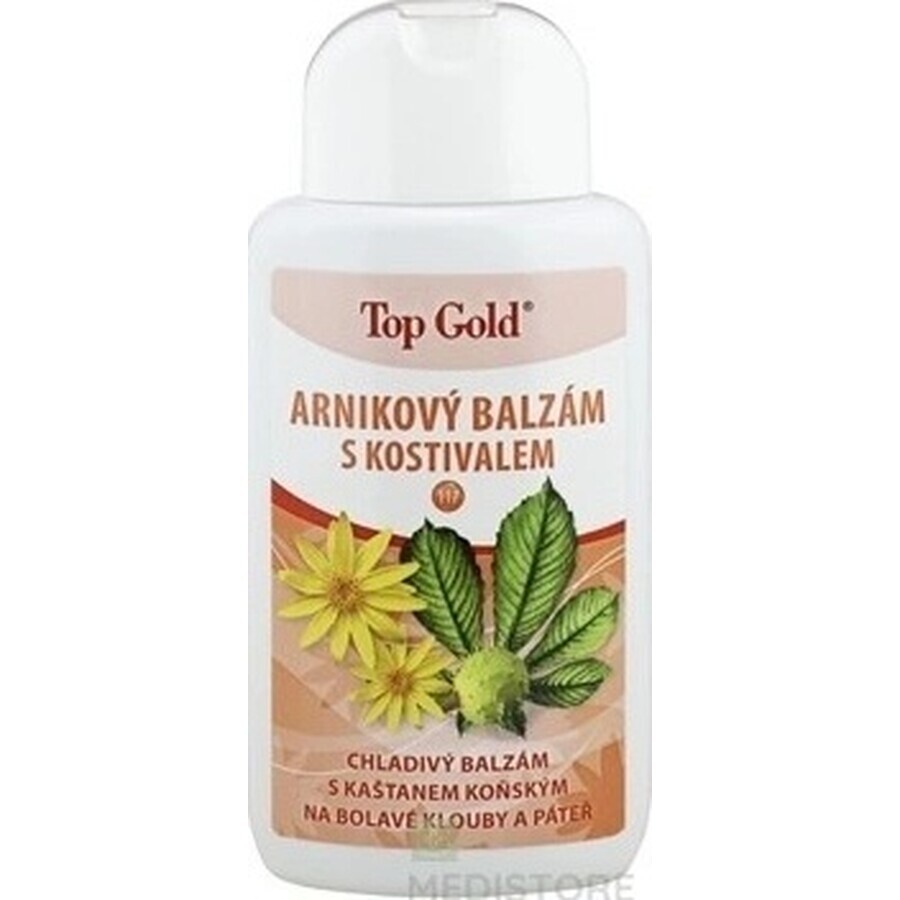 TOP GOLD Arnica con balsamo al midollo osseo 1×200 ml, balsamo