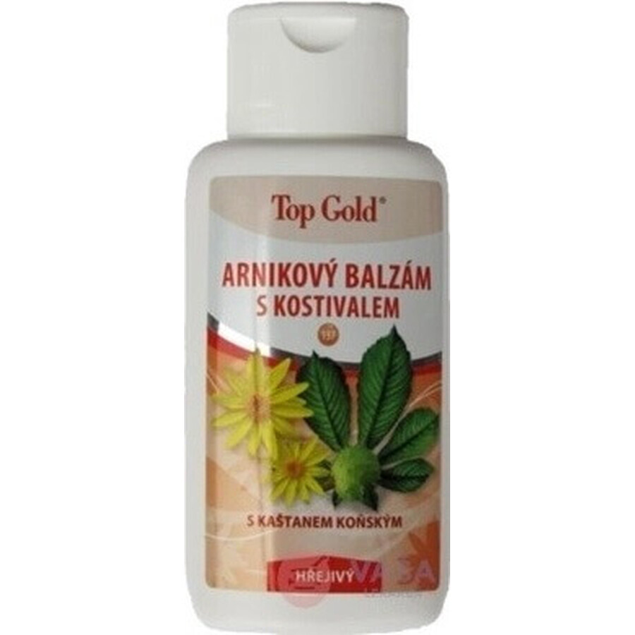 TOP GOLD Arnica con balsamo al midollo osseo 1×200 ml, balsamo