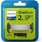 Philips OneBlade QP624/50 360 lame di ricambio per viso e corpo + pettine per il corpo e accessorio intimo 1×1 pz, lame di ricambio