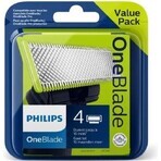 Lames de remplacement 4 pcs pour Philips OneBlade QP240/50 1×4 pcs, lames de remplacement