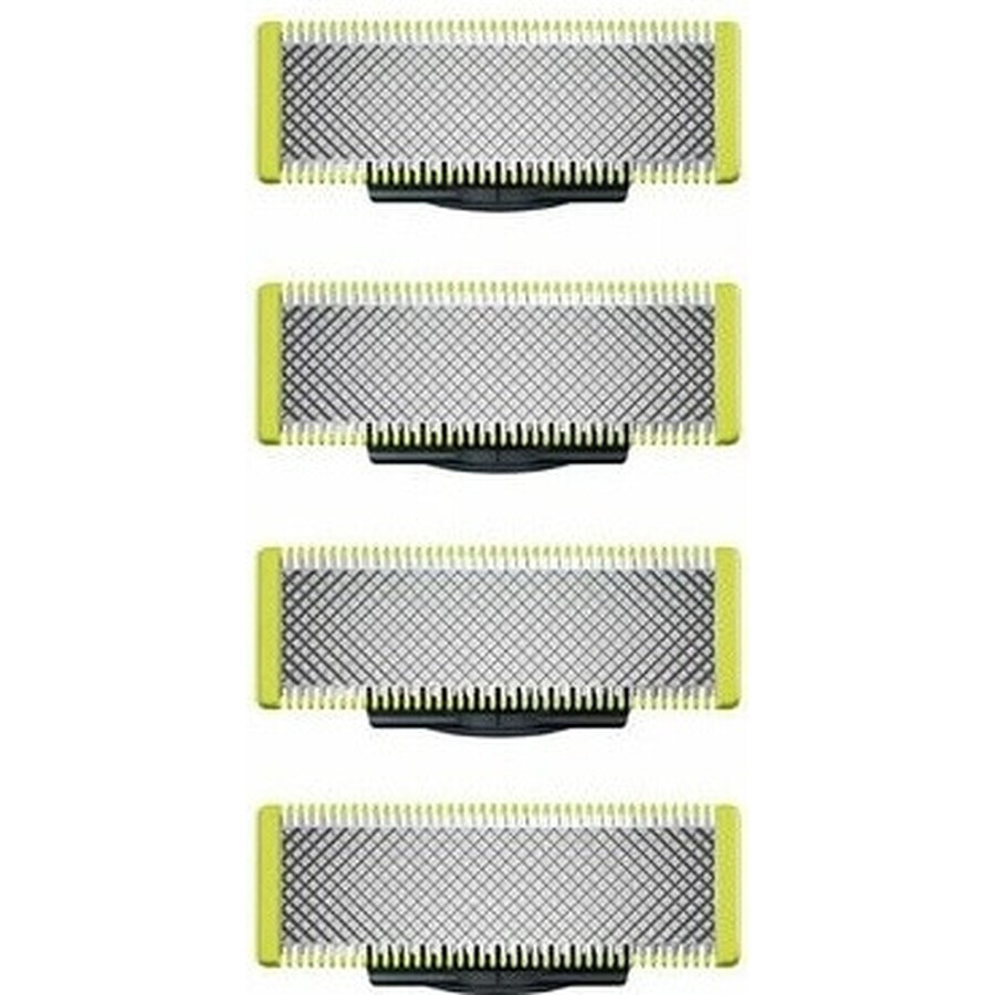 Lames de remplacement 4 pcs pour Philips OneBlade QP240/50 1×4 pcs, lames de remplacement