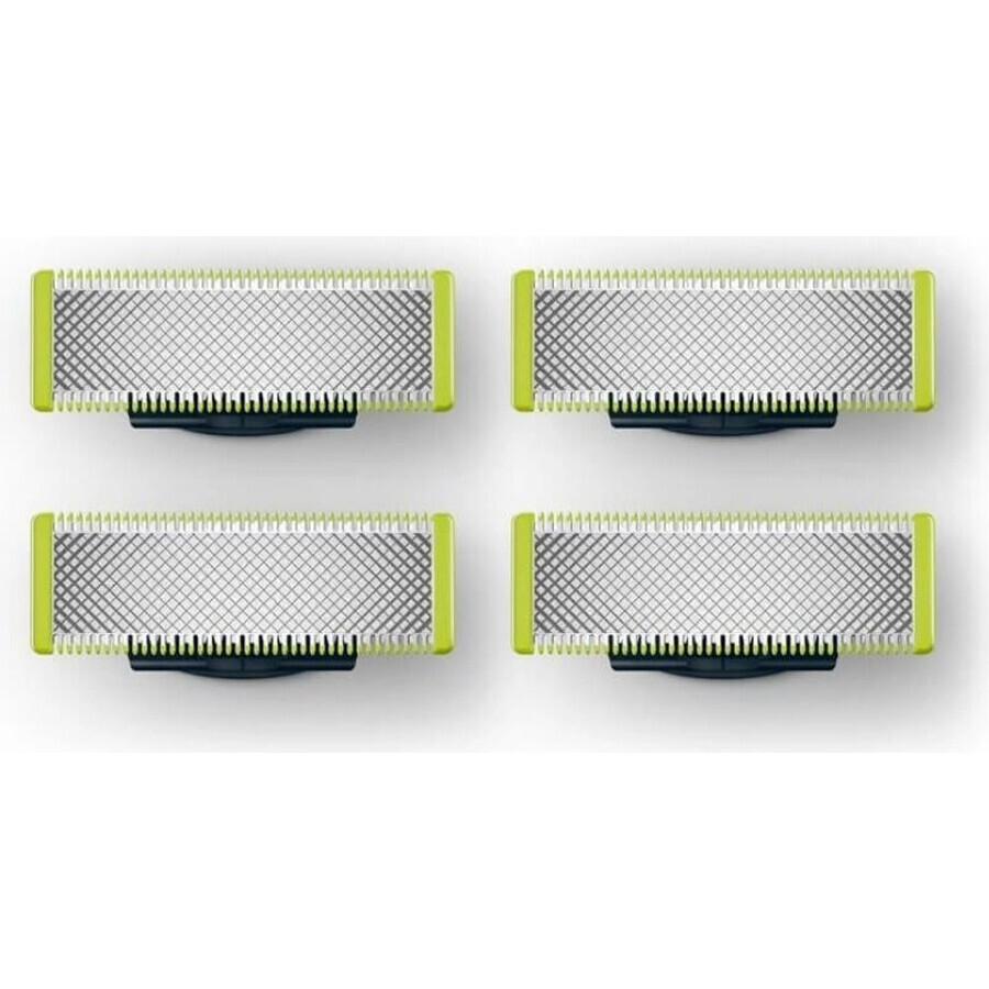 Lames de remplacement 4 pcs pour Philips OneBlade QP240/50 1×4 pcs, lames de remplacement