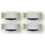 Lames de remplacement 4 pcs pour Philips OneBlade QP240/50 1×4 pcs, lames de remplacement