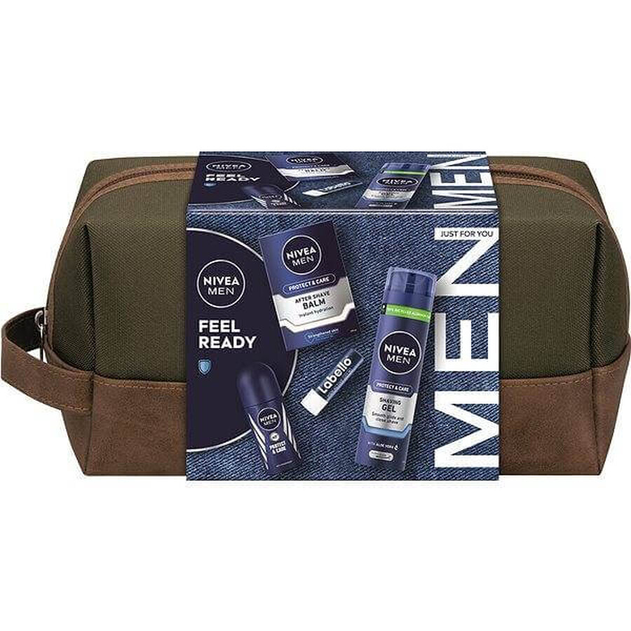 NIVEA MEN BAG PROTECT 1×1 pz, confezione regalo