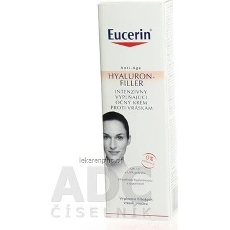 Eucerin HYALURON-FILLER contorno de ojos antiarrugas 1×15 ml, crema