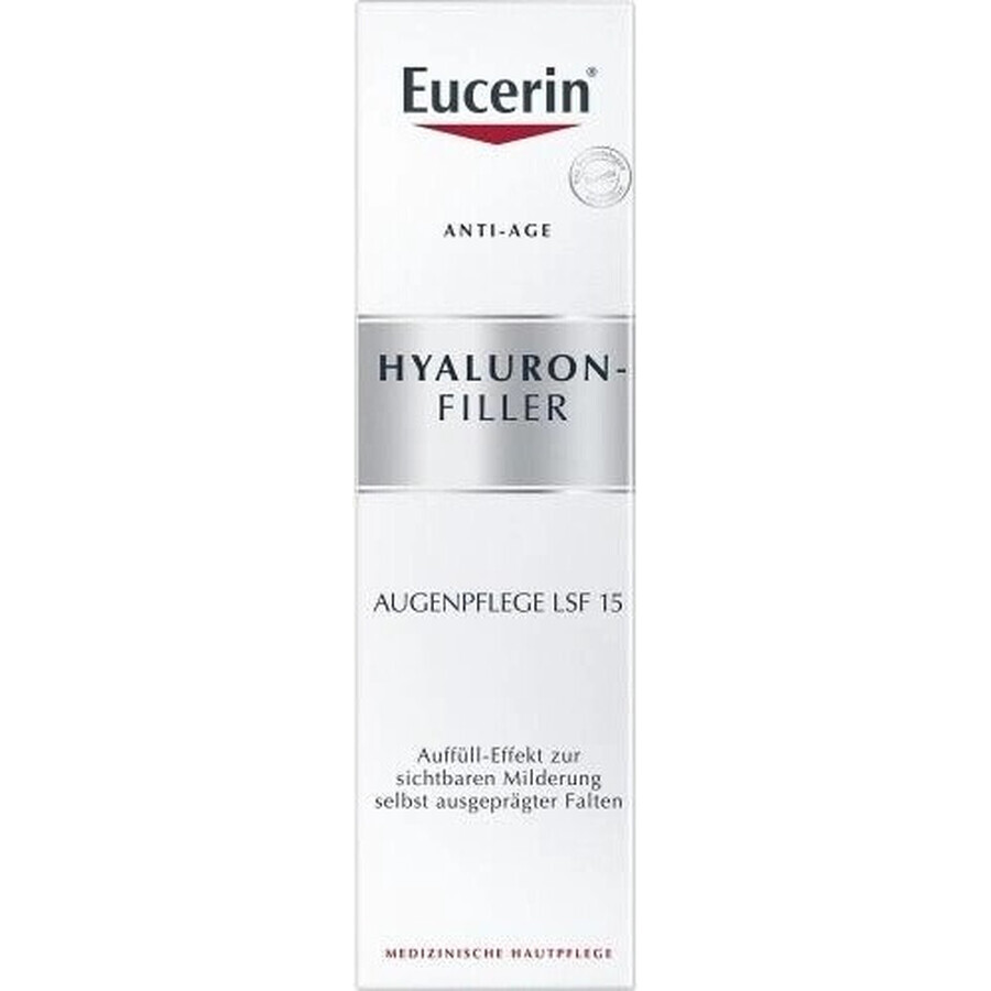 Eucerin HYALURON-FILLER contorno de ojos antiarrugas 1×15 ml, crema