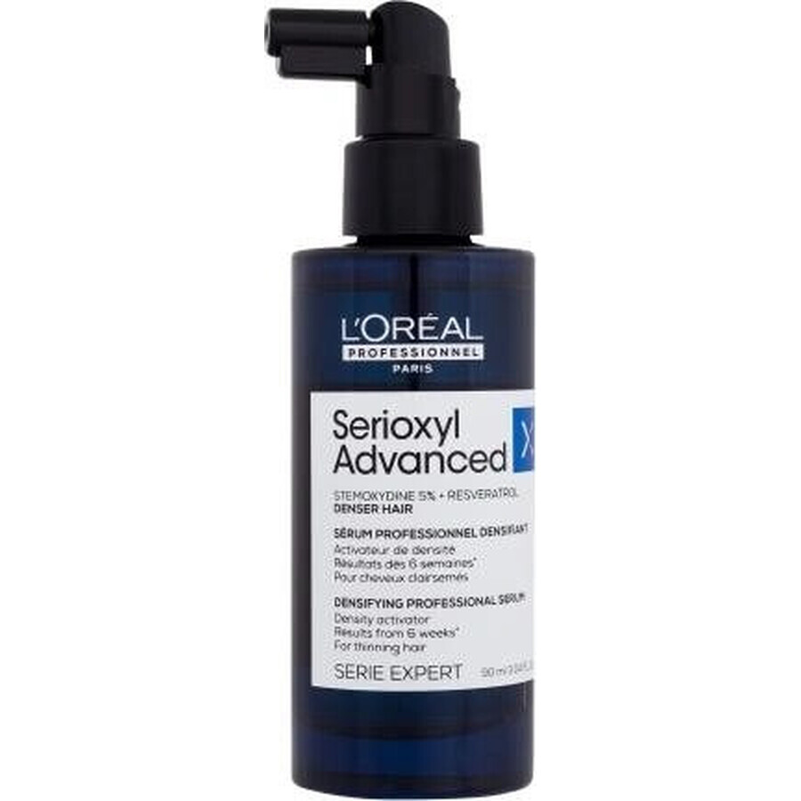 L'Oréal Professionnel Siero per il diradamento dei capelli Serioxyl Advanced Density 1×90 ml, siero per il diradamento dei capelli