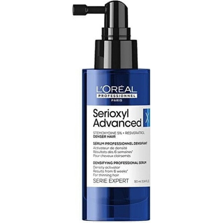 L'Oréal Professionnel Siero per il diradamento dei capelli Serioxyl Advanced Density 1×90 ml, siero per il diradamento dei capelli