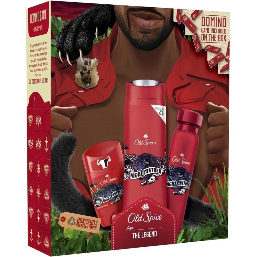 OLD SPICE SPRAY NIGHT PANTHER 1×150 ml, desodorante