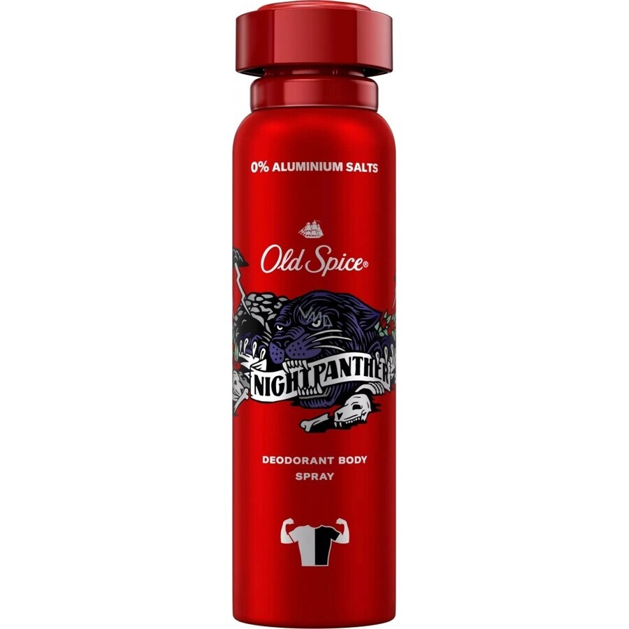 OLD SPICE SPRAY NIGHT PANTHER 1×150 ml, desodorante