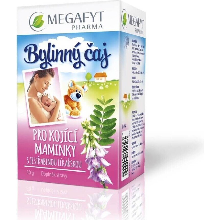 MEGAFYT Tisana per l'allattamento. 1×30 g (20×1,5 g), tisana al biancospino