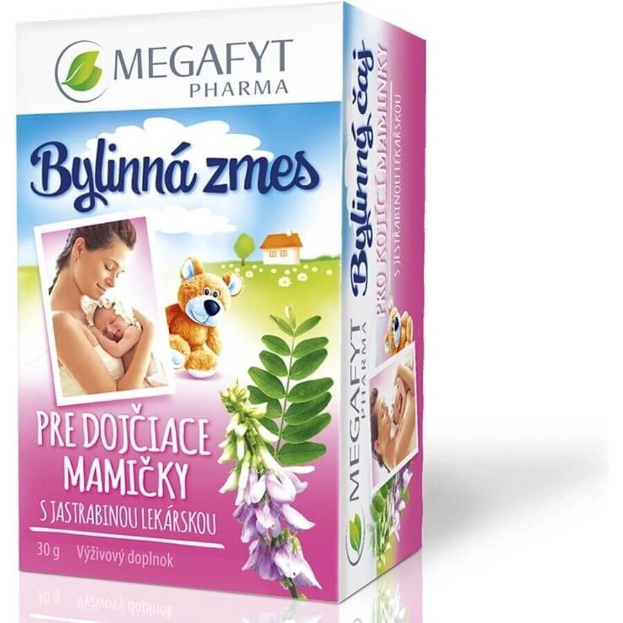 MEGAFYT Tisana per l'allattamento. 1×30 g (20×1,5 g), tisana al biancospino