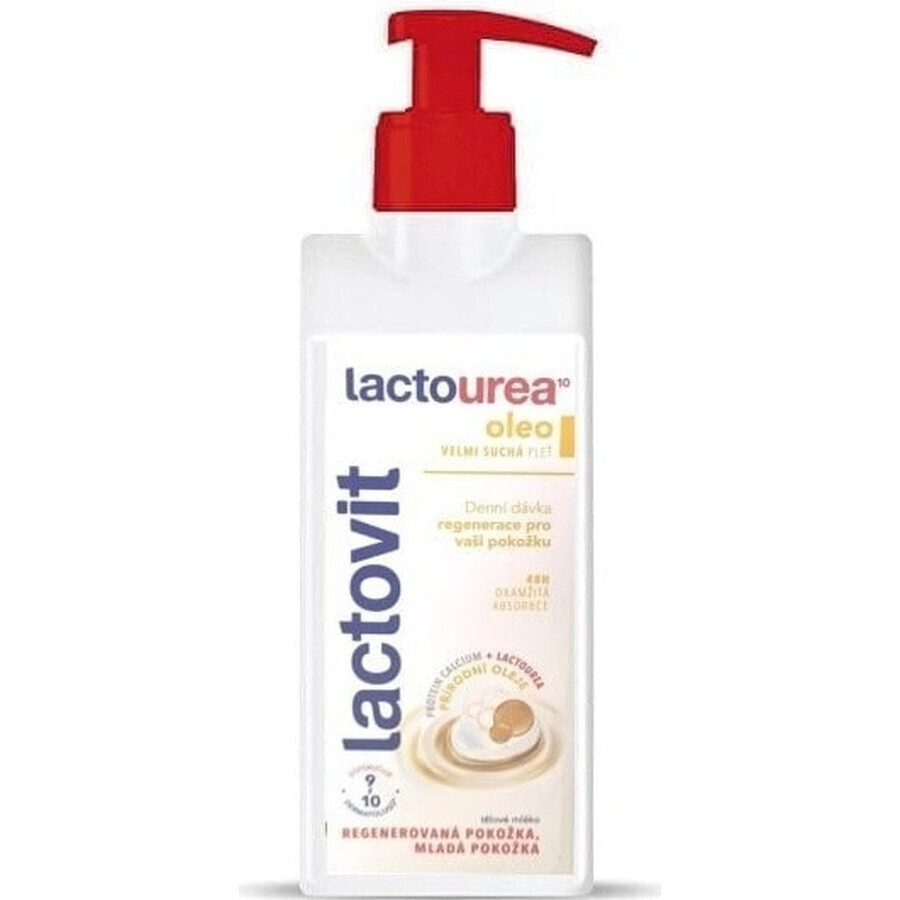 Lactovit Lactourea Oleo Body Lotion 1×400 ml, lozione per il corpo