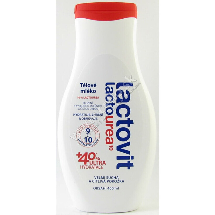 Lactovit Lactourea Oleo Body Lotion 1×400 ml, lozione per il corpo