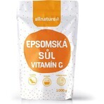 Allnature Salt Epsom Vitamin C 1000g 1×1000g