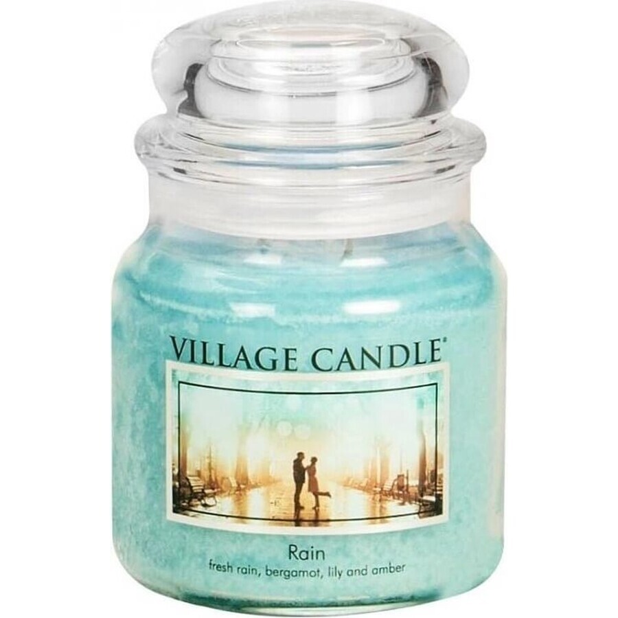 Village Candle Candela profumata in vetro - Rain, media 1×1 pz.