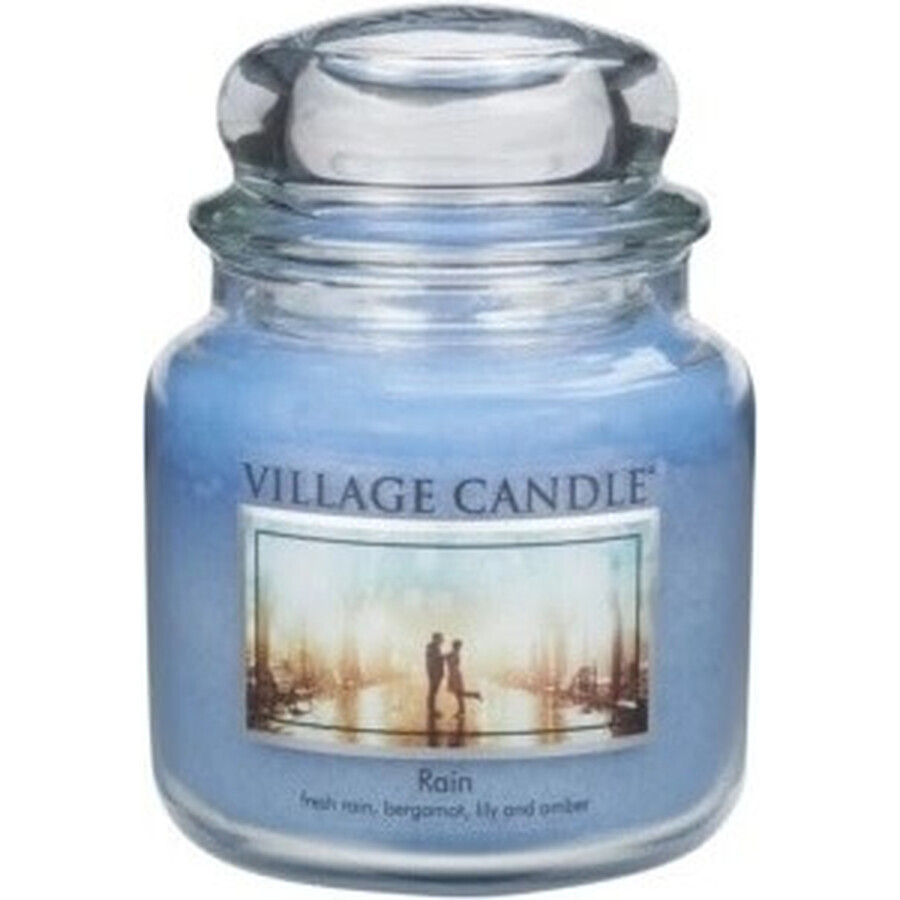 Village Candle Candela profumata in vetro - Rain, media 1×1 pz.