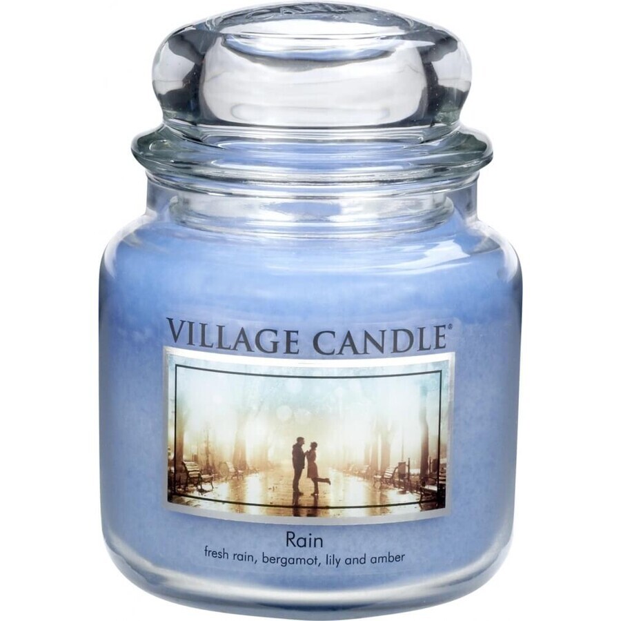 Village Candle Candela profumata in vetro - Rain, media 1×1 pz.