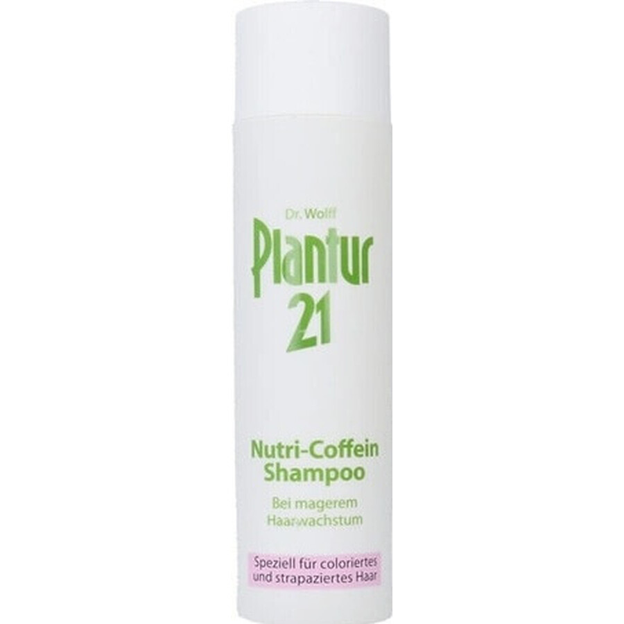 Plantur 39 Shampoo con fito-caffeina per capelli trattati con colori 1×250 ml, shampoo con caffeina