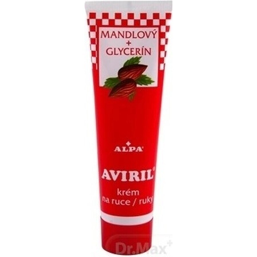 AVIRIL CREMA MANO ALLE MANDORLE CON GLICERINA 1×100 ml, crema mani protettiva