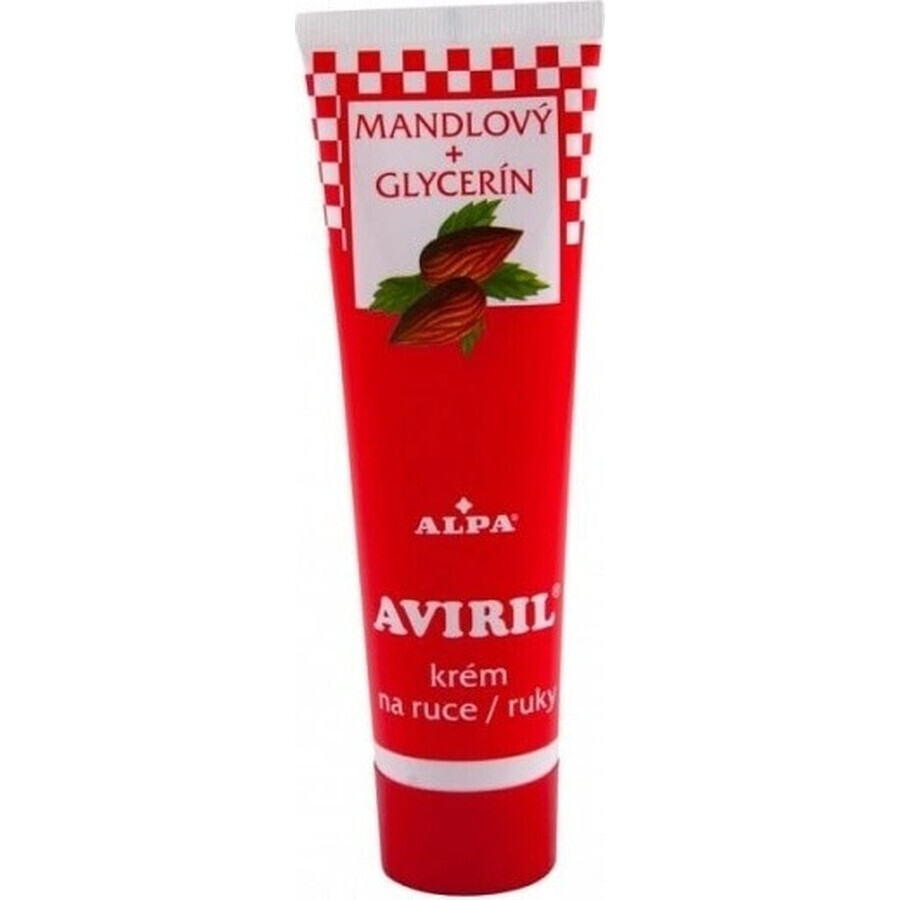 AVIRIL CREMA MANO ALLE MANDORLE CON GLICERINA 1×100 ml, crema mani protettiva