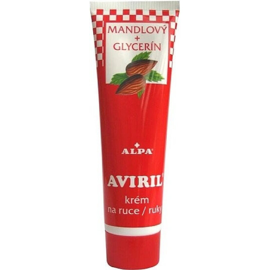 AVIRIL CREMA MANO ALLE MANDORLE CON GLICERINA 1×100 ml, crema mani protettiva