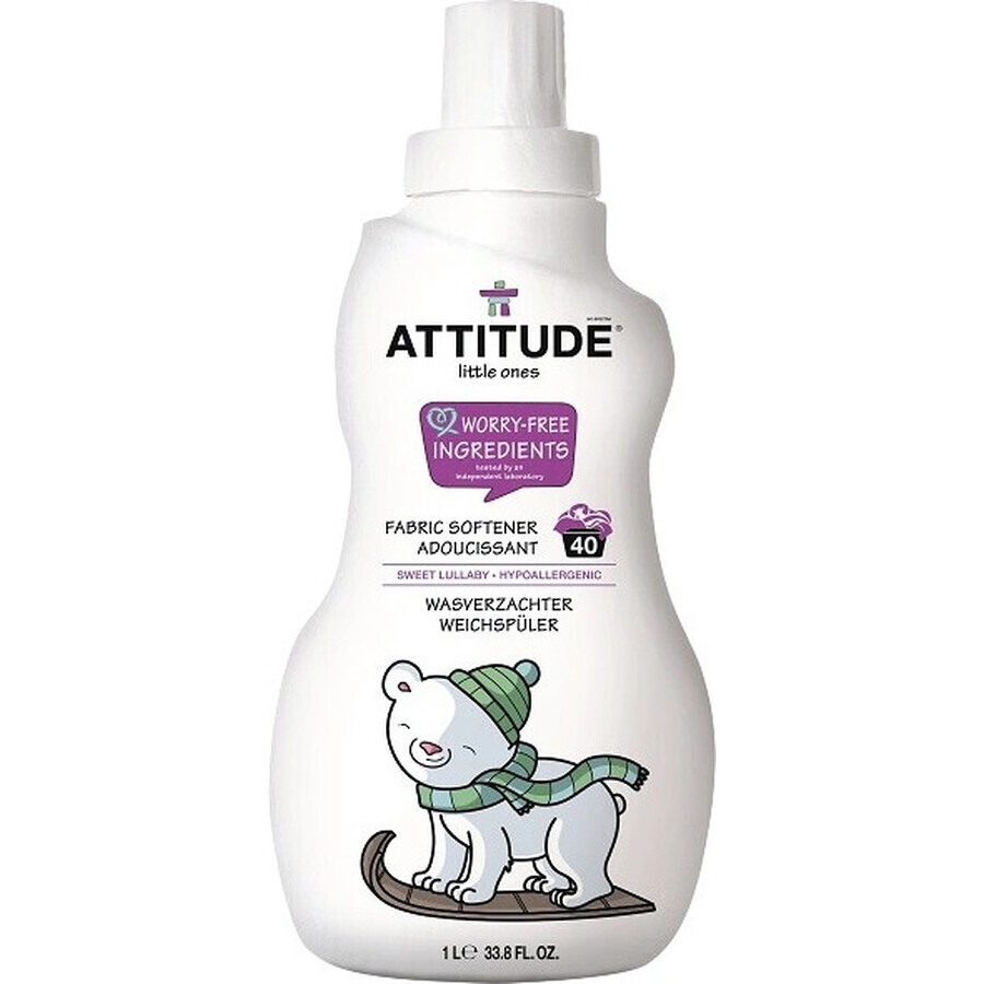 ATTITUDE Sweet Lullaby Balsamo per tessuti per bambini 1×1000 ml, balsamo per tessuti per bambini