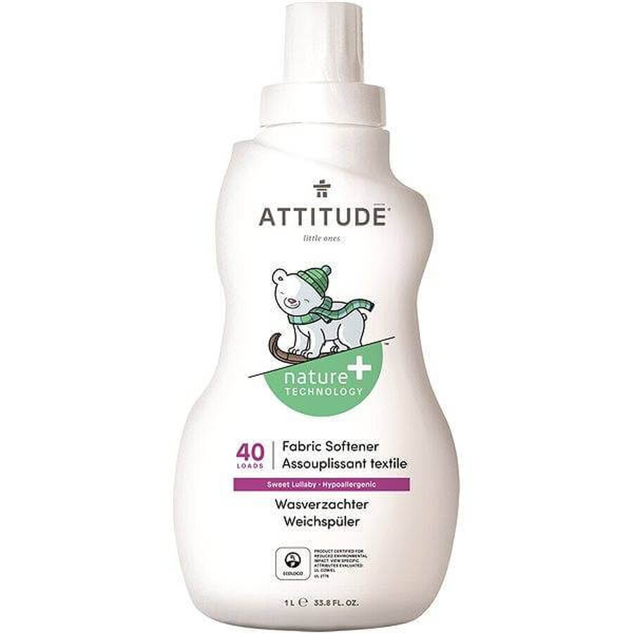 ATTITUDE Sweet Lullaby Balsamo per tessuti per bambini 1×1000 ml, balsamo per tessuti per bambini