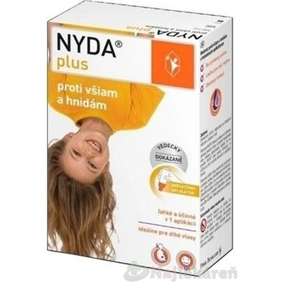 NYDA plus 1×100 ml 1×100 ml, contre les poux et les cloportes