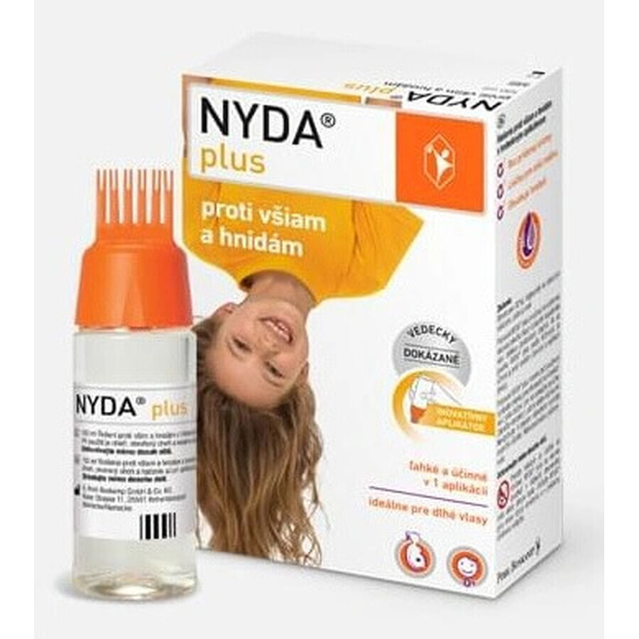 NYDA plus 1×100 ml 1×100 ml, contre les poux et les cloportes