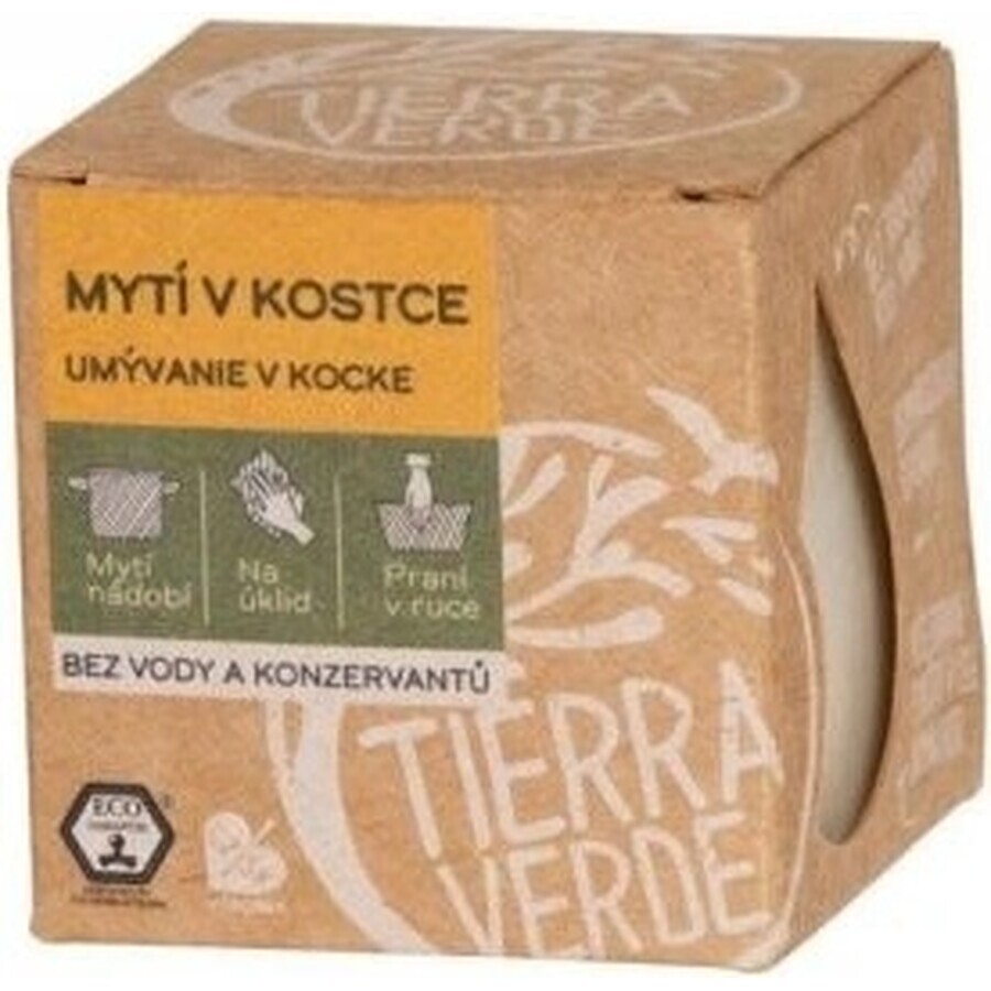 TIERRA VERDE Wash in a 1×165 g cube, washing or dishwashing soap