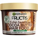 Garnier Fructis Fructis Hair Food Maschera lisciante al burro di cacao per capelli ribelli e crespi, 400 ml 1×400 ml, maschera per capelli