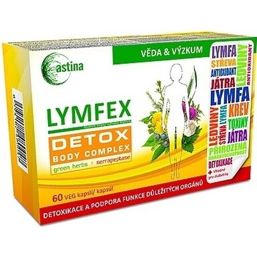 Astina LYMFEX 1×60 cps , supliment alimentar