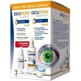 Picături oculare OCUTEIN ALLERGO 15 ml + spălare oculară 50 ml GRATUIT 1×15 + 50 ml, kit alergii oculare