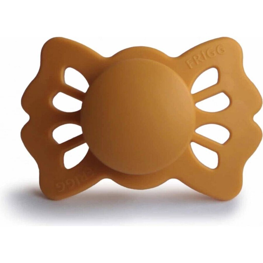 FRIGG Lucky Lucky Crema succhietto simmetrico in silicone, +6m 1×1 pz, succhietto in silicone