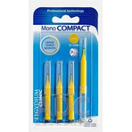 ELGYDIUM CLINIC Mono COMPACT 2,5-2,2 mm interdental brushes (yellow) 1x4 pcs