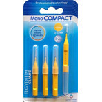 ELGYDIUM CLINIC Mono COMPACT 2,5-2,2 mm interdental brushes (yellow) 1x4 pcs