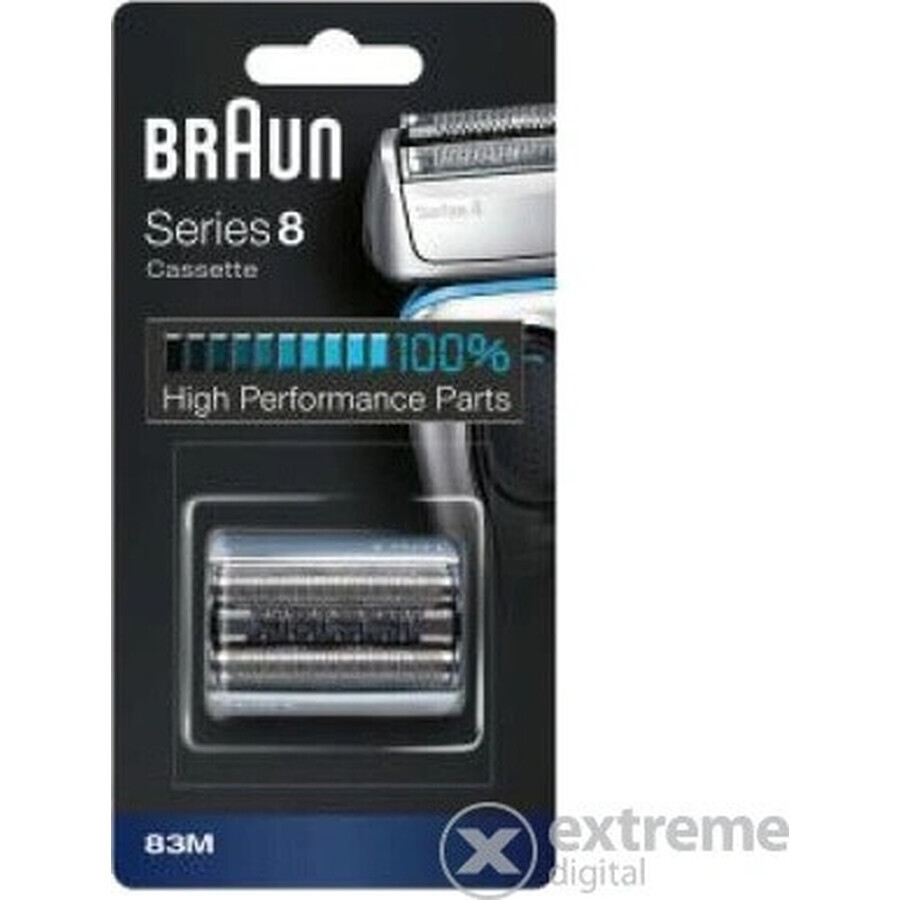 BRAUN Combipack 83M Silver - spare blades 1×1 pc, spare blades