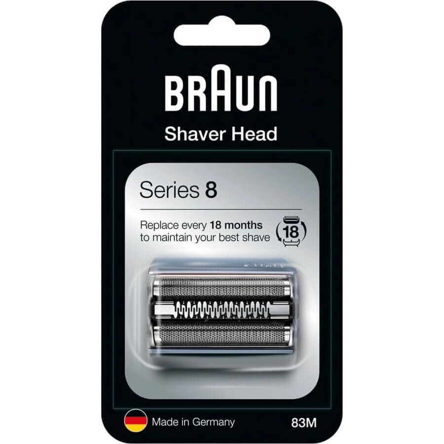 BRAUN Combipack 83M Silver - spare blades 1×1 pc, spare blades