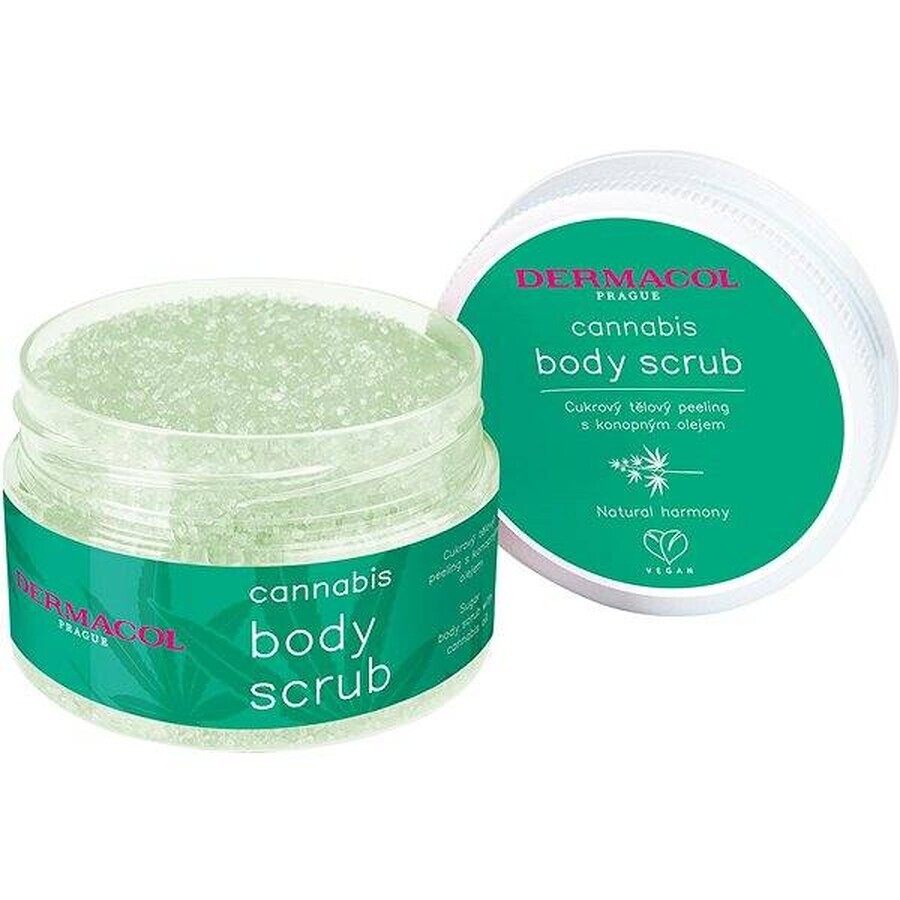 Dermacol Cannabis scrub corpo 1×200 g, scrub corpo