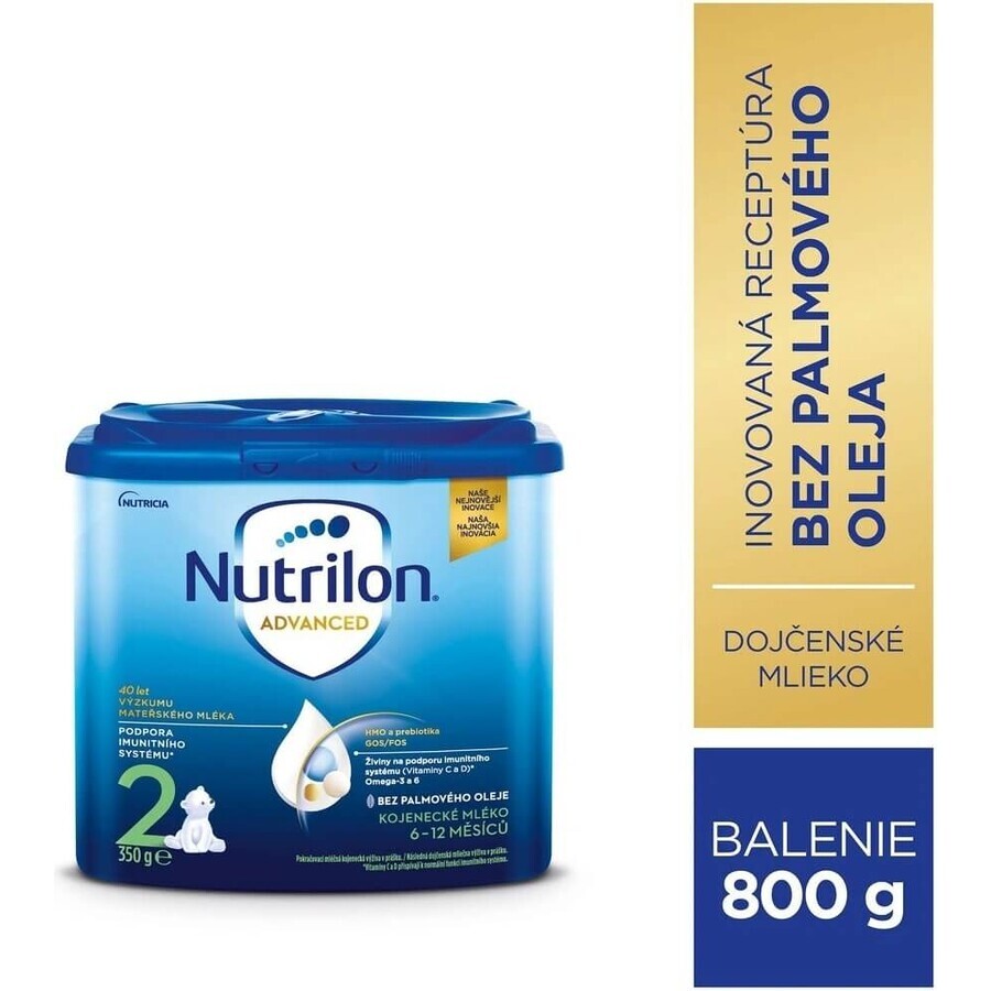 Nutrilon Advanced 2 1×350 g infant milk formula