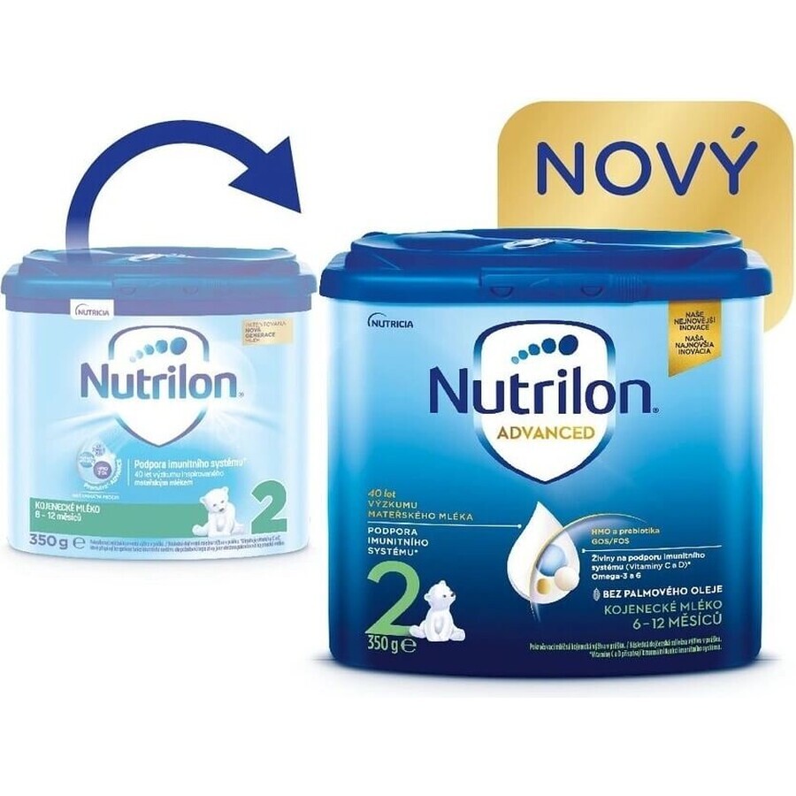 Nutrilon Advanced 2 1×350 g infant milk formula