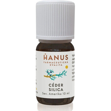 HANUS SILICA CEDAR 1×10 ml, olio essenziale