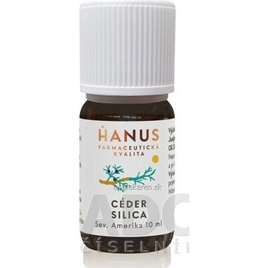 HANUS SILICA CEDAR 1×10 ml, olio essenziale