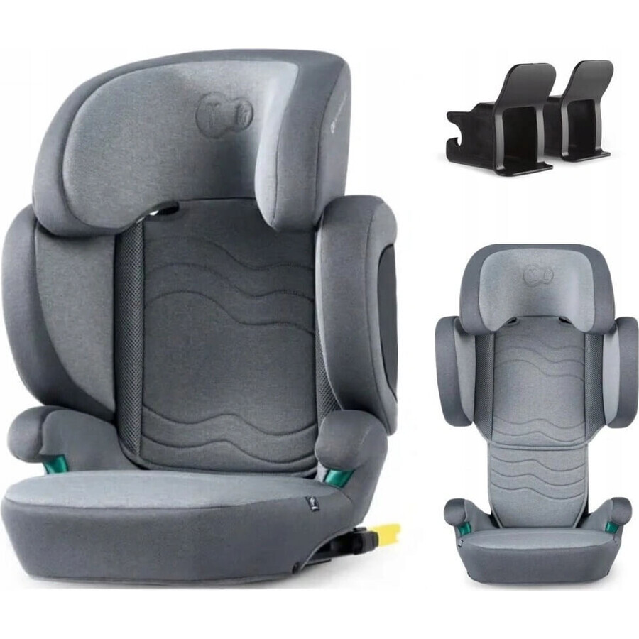 KINDERKRAFT SELECT Silla de auto XPAND 2 i-Size 100-150 cm Rocket Grey, Premium 1×1 pz, silla de auto