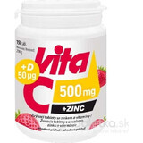 Vitabalans Vita C 500 mg + ZINCO + D 50 µg 1×150 tbl