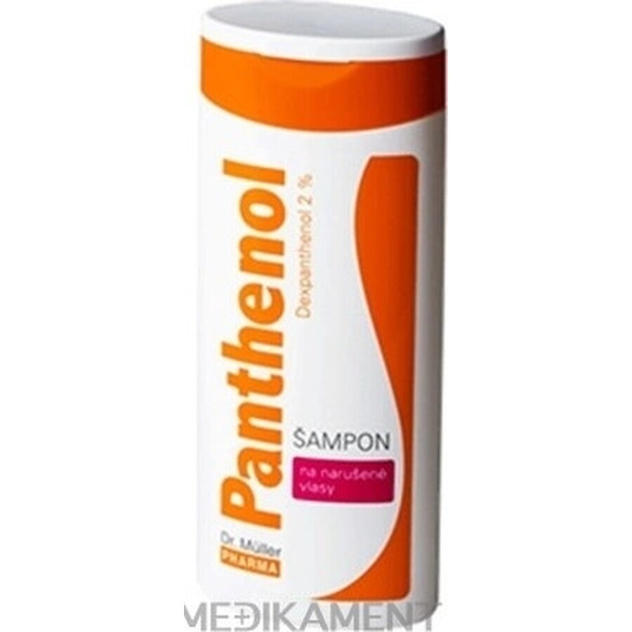 Dr. Müller PANTHENOL SHAMPOO FOR WRINKLE HAIR 1×250 ml, shampoo