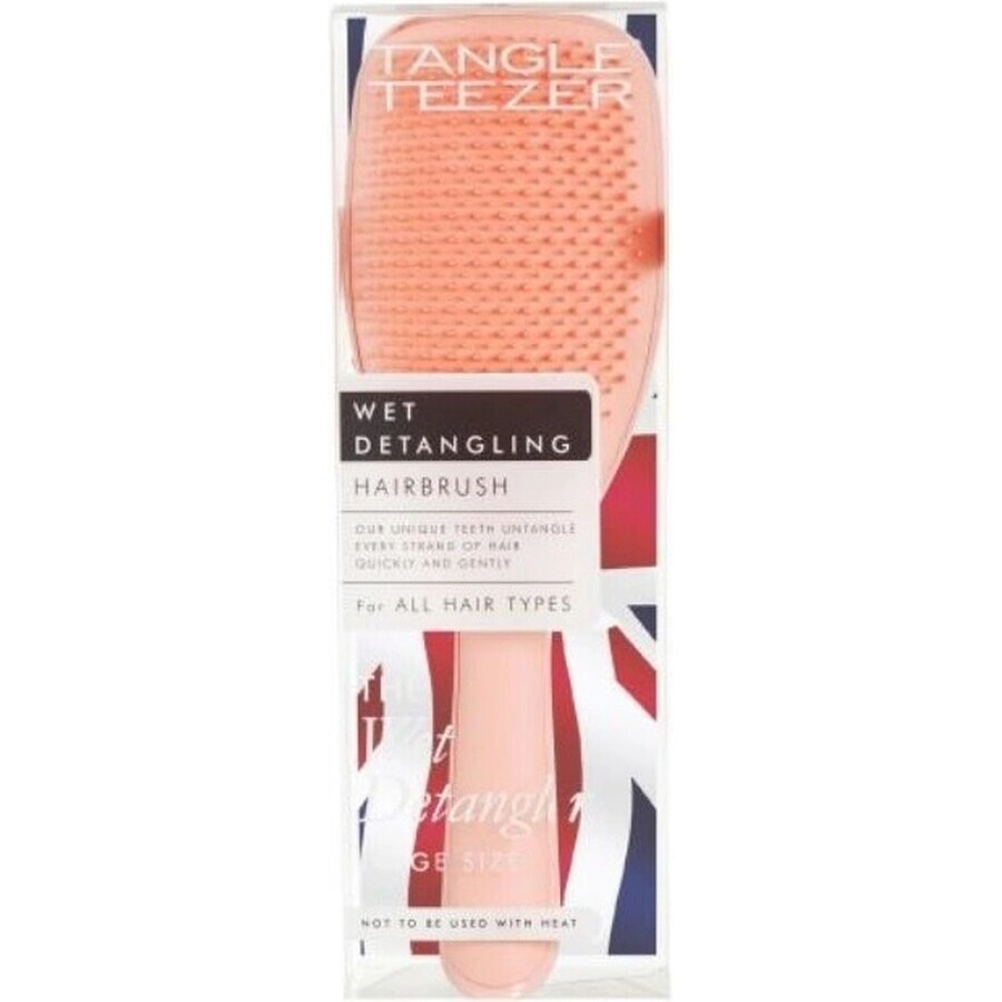 Tangle Teezer® Large Wet Detangler Peach Glow 1x1 ud, cepillo para el pelo