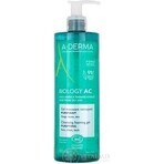 A-DERMA BIOLOGY AC Schuimende Reinigingsgel voor acnegevoelige huid 1×400 ml gel, reinigingsgel voor acnegevoelige huid