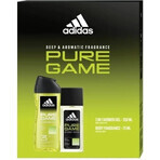 Adidas uomini puro gioco cartuccia (dns + sg) 1 × 1 pc, confezione regalo